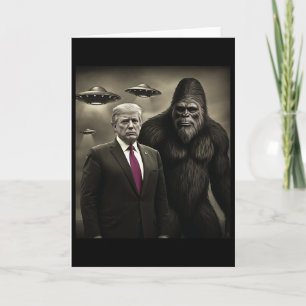 Tarjeta Divertida teoría de la conspiración de Trump Pie G