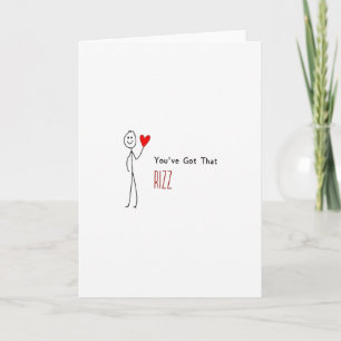 Tarjeta Divertida 'Tienes Ese Rizz'