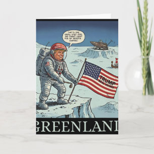Tarjeta Divertida Trump Propiedades Raíces Groenlandia