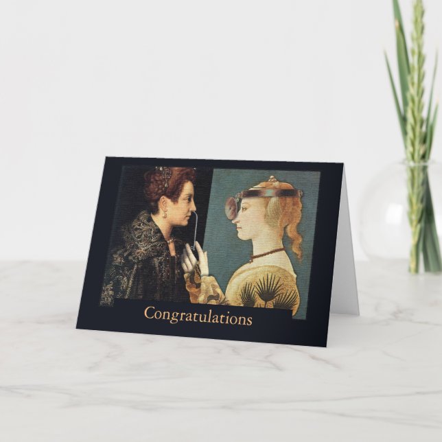 Tarjeta Divertidas felicitaciones Escuela de Medicina de G (Anverso)