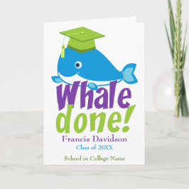 Tarjeta Divertidas felicitaciones por graduación bien hech