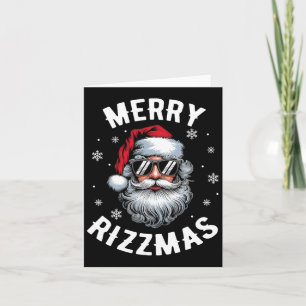 Tarjeta Divertidas Fiestas Rizzmas Sigmas Niños Adolescent
