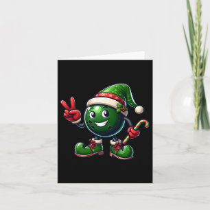 Tarjeta Divertidas mujeres Navidades de la mano de la paz