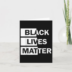 Tarjeta Divertidas vidas negras protestan contra la concie