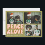Tarjeta Divertido 3 foto de Merry Xmas Cute Funny Navidade<br><div class="desc">Navidades Feliz Y Brillante</div>