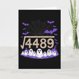 Tarjeta Divertido 67 Meme Profesor de Matemáticas 6 7 Hall