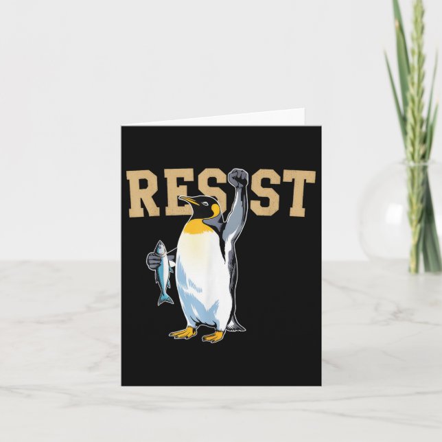 Tarjeta Divertido anti trump (Anverso)