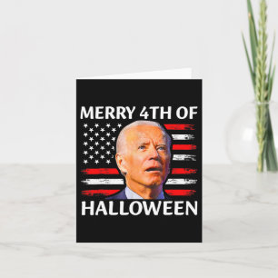 Tarjeta Divertido Biden Confundió El 4 De Noviembre De Hal