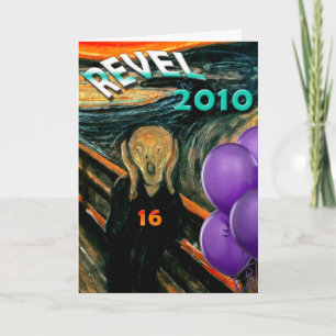 Tarjeta Divertido cumpleaños número 16