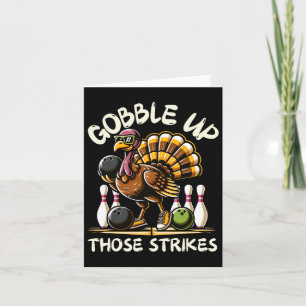 Tarjeta Divertido decir que Turquía está jugando al Bowlin