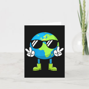 Tarjeta Divertido Día de la Tierra Día a Día de la Tierra
