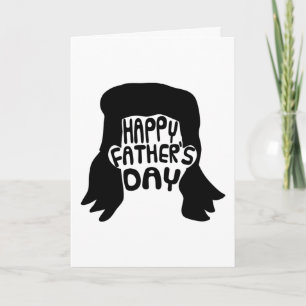 Tarjeta Divertido día feliz del padre