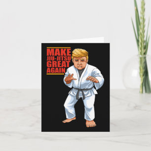 Tarjeta Divertido Donald Trump Republicano - Jiu-jitsu Y B