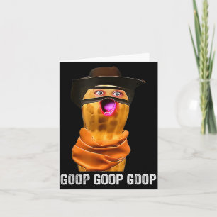 Tarjeta Divertido El Bungulador de Goop de Mani Quemado