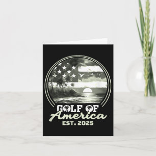 Tarjeta Divertido Estados Unidos Camisas Golfo De Estados 