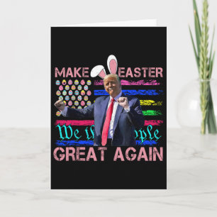 Tarjeta Divertido Hacer que la Pascua sea genial de nuevo