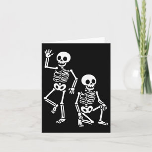 Tarjeta Divertido Halloween Trump Esqueleto Trump Premium