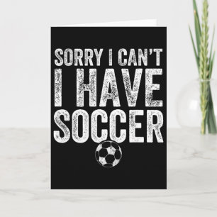 Tarjeta Divertido hermano, estoy en fútbol de 3er grado, v