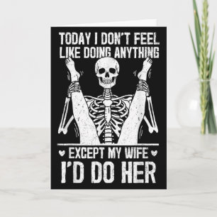 Tarjeta Divertido Hoy No Tengo Ganas De Hacer Nada Excepto