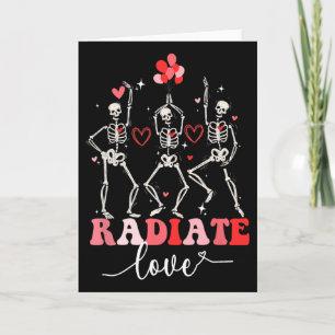 Tarjeta Divertido Irradia Amor San Valentín Técnico de Ray