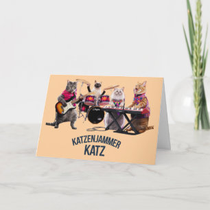 Tarjeta Divertido Katzenjammer Katz
