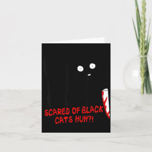 Tarjeta Divertido Lindo Kawaii Y Halloween Perro Negro En