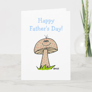 Tarjeta Divertido padre Día Personalizado adorable Diversi