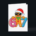 Tarjeta Divertido Pan de Jengibre Seis Siete 67 Helado Got<br><div class="desc">Divertido Pan de Jengibre Seis Siete 67 Helado Goteo Navidad Muchachos</div>