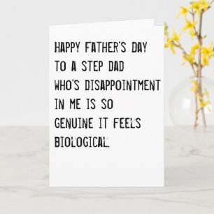 Tarjeta Divertido papá en el Día del Padre