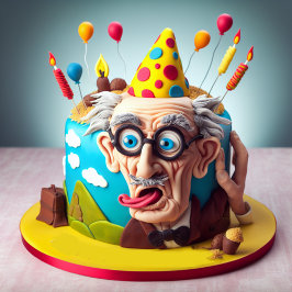 TARJETA DIVERTIDO POR LA COLINA TEMÁTICA DEL CUMPLEAÑOS