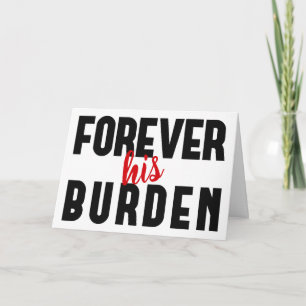 Tarjeta Divertido sarcástico saludo del día de San Valentí