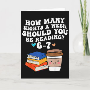Tarjeta Divertido Seis Siete 6 7 Meme Profesor Leyendo 6-7