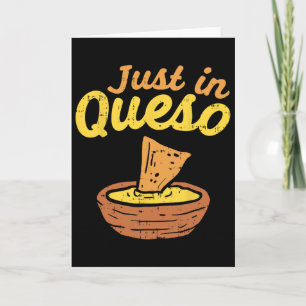 Tarjeta Divertido Solo En Queso Cinco De Mayo Nacho Mex