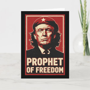 Tarjeta Divertido Trump Che Guevara Profeta Amante De La L
