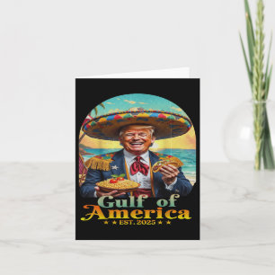 Tarjeta Divertido Trump El Retro De Estados Unidos Del Gol