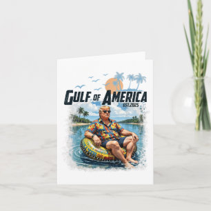 Tarjeta Divertido Trump Golfo De Estados Unidos Este 2025