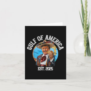 Tarjeta Divertido Trump Golfo De Estados Unidos Este 2025