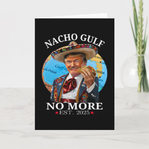Tarjeta Divertido Trump Nacho Golfo No Más Mercancía de Tr