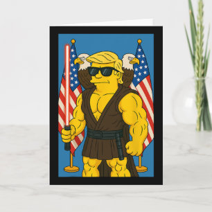 Tarjeta Divertido Trump Que el 4 de Mayo Esté Contigo Vs V