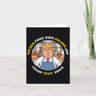Tarjeta Divertido Trump se mete en el cielo por las mentir