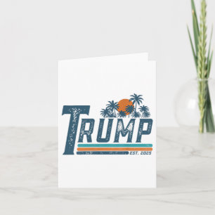 Tarjeta Divertido Trump Shirt Golfo De Estados Unidos Est
