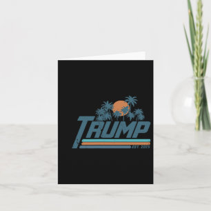 Tarjeta Divertido Trump Shirt Golfo De Estados Unidos Este