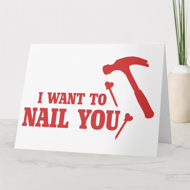 Tarjeta Divertido Valentine (Anverso)