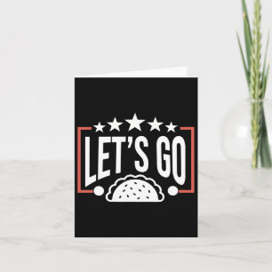 Tarjeta Divertido Vamos Taco 46