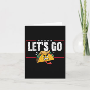 Tarjeta Divertido Vamos Taco y#;