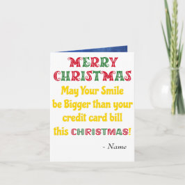 Tarjeta Divertidos Chistes Feliz Navidad