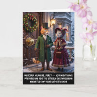 Divertidos gatos victorianos antropomórficos 3D de