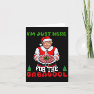 Tarjeta Divertidos Navidades de Trump Estoy Acá Por Gabago
