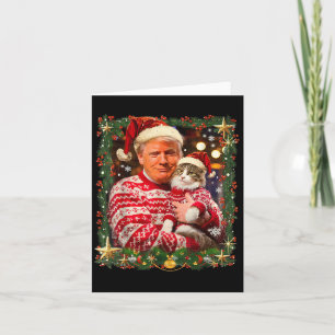 Tarjeta Divertidos Navidades de Trump sudan por navidades