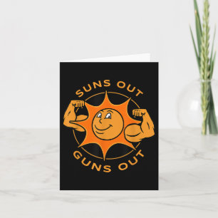 Tarjeta Divertidos Suns Disparan El Regalo De Verano Para 